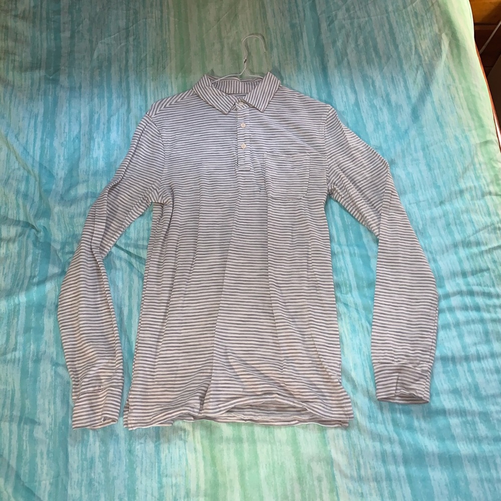 NWOT goodfellow Long sleeve polo